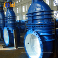 Ductile iron resilient rubber lined gate valves with indicator